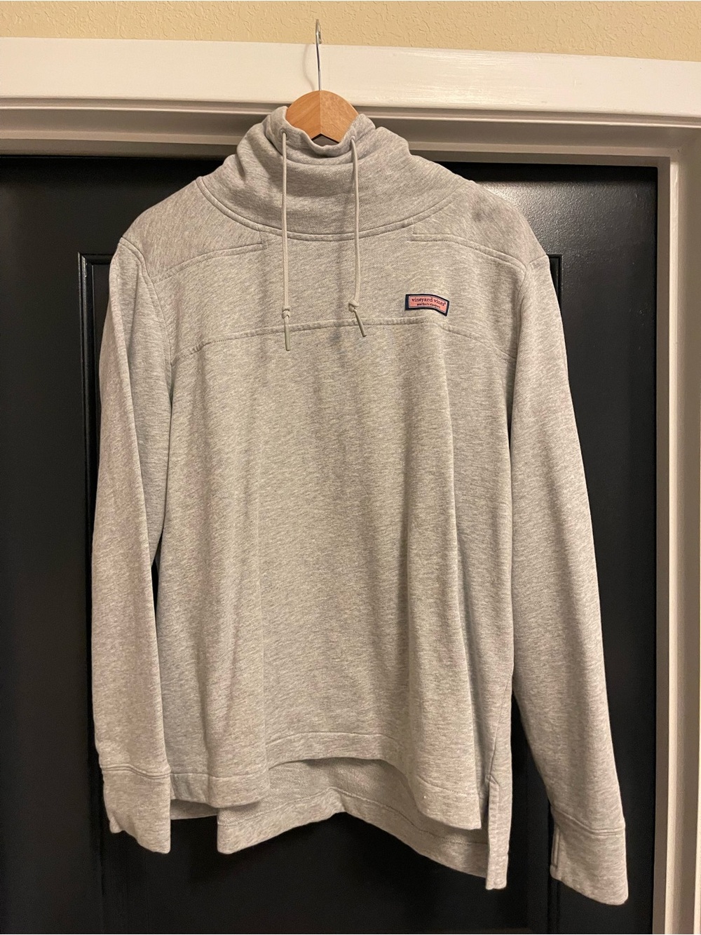 Vineyard Vines Light Gray Turtleneck Pullover